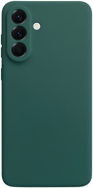 Samsung Galaxy A56 5G (SM-A566B/DS) szilikon tok kameravédővel matt sötétzöld
