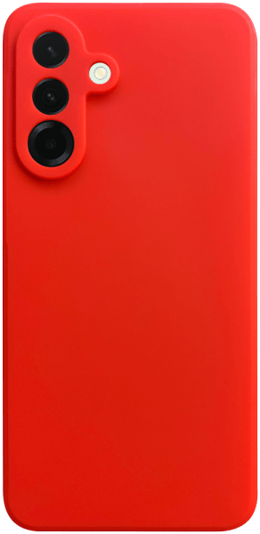 Samsung Galaxy A36 5G (SM-A366B/DS) szilikon tok kameravédővel matt piros