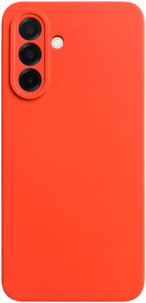 Samsung Galaxy A26 5G (SM-A266B/DS) szilikon tok kameravédővel matt barackszínű