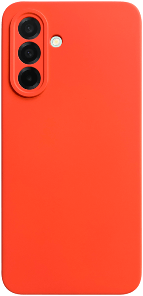 Samsung Galaxy A26 5G (SM-A266B/DS) szilikon tok kameravédővel matt barackszínű