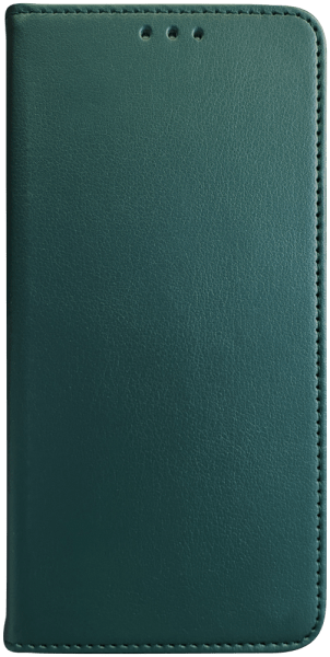 Samsung Galaxy A26 5G (SM-A266B/DS) oldalra nyíló flipes bőrtok asztali tartó funkciós sötétzöld