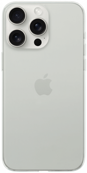 Apple iPhone 15 Pro Max szilikon tok ultravékony átlátszó