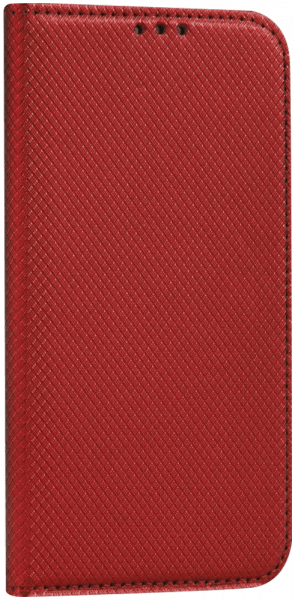 Samsung Galaxy A36 5G (SM-A366B/DS) oldalra nyíló flipes bőrtok rombusz mintás piros