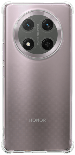 Honor Magic 7 Lite szilikon tok közepesen ütésálló légpárnás sarok kameravédővel átlátszó