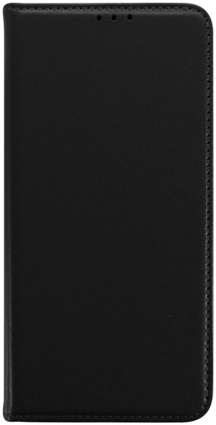 Samsung Galaxy A15 5G (SM-A156B) oldalra nyíló flipes bőrtok valódi bőr fekete