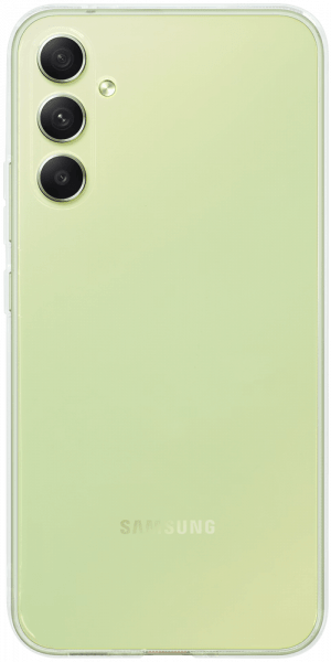 Samsung Galaxy A34 (SM-A346B) szilikon tok közepesen ütésálló kameravédővel átlátszó