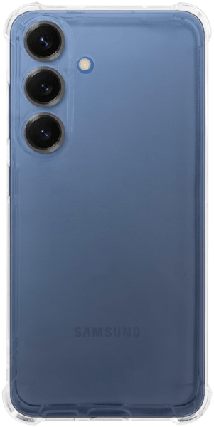 Samsung Galaxy S25 (SM-S931B) szilikon tok közepesen ütésálló légpárnás sarok kameravédővel átlátszó