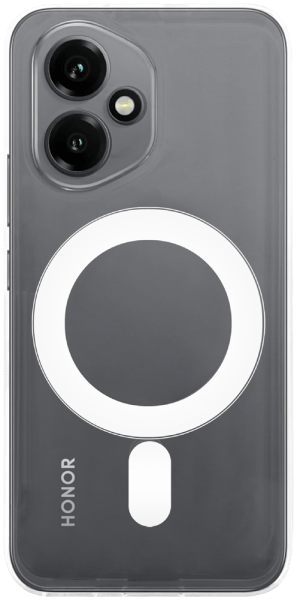 Huawei Honor 400 szilikon tok gyári MagSafe kameravédővel átlátszó