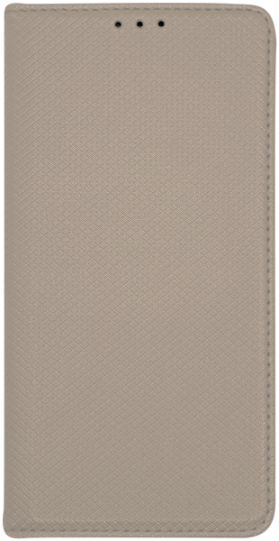 Apple iPhone 16e (SE 2025) oldalra nyíló flipes bőrtok rombusz mintás arany