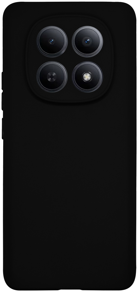 Xiaomi Redmi Note 15 szilikon tok kameravédővel matt fekete