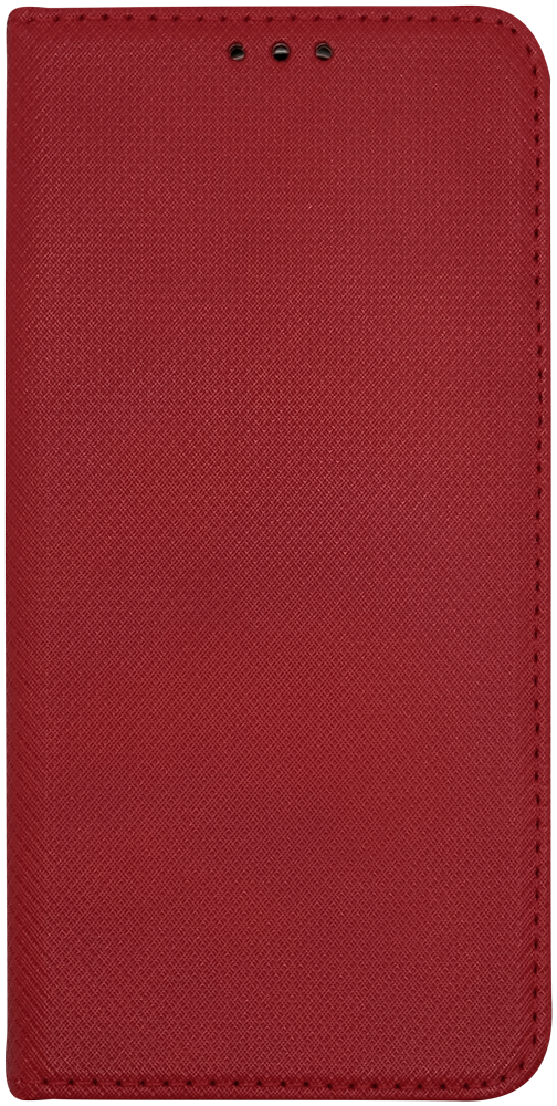 Huawei Honor Magic 8 Lite oldalra nyíló flipes bőrtok rombusz mintás piros