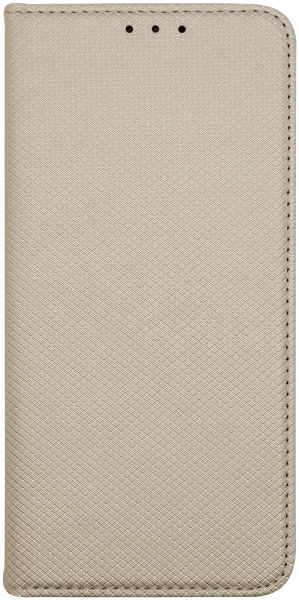 Samsung Galaxy S26 Ultra oldalra nyíló flipes bőrtok rombusz mintás arany