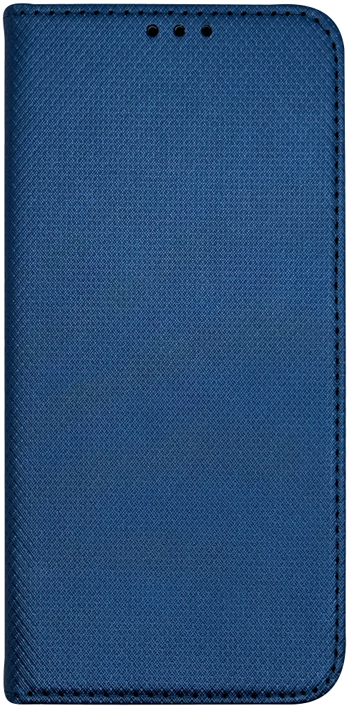 Xiaomi Redmi Note 14 4G oldalra nyíló flipes bőrtok rombusz mintás sötétkék