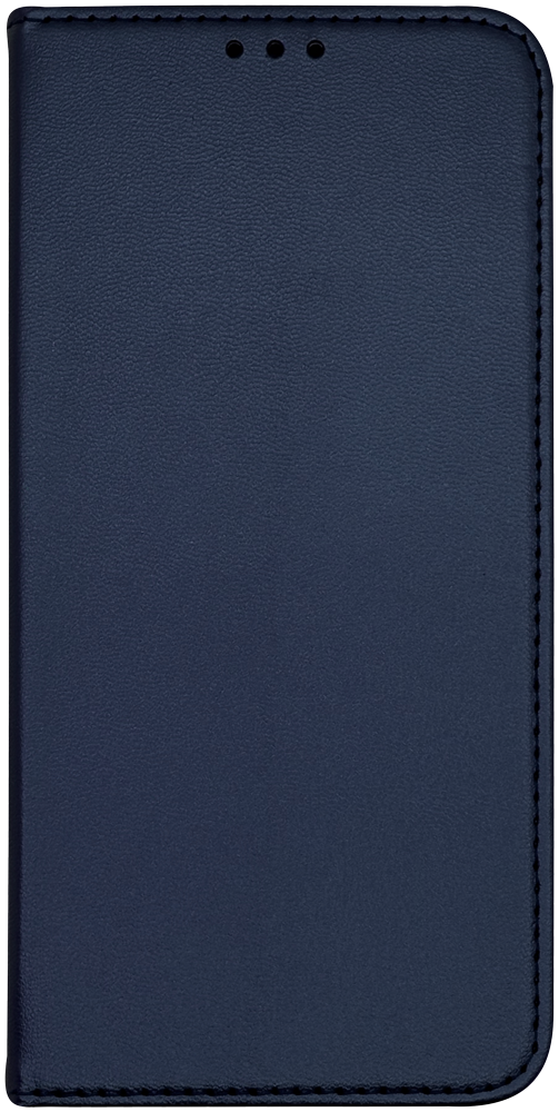 Xiaomi Redmi 15 oldalra nyíló flipes bőrtok asztali tartó funkciós sötétkék