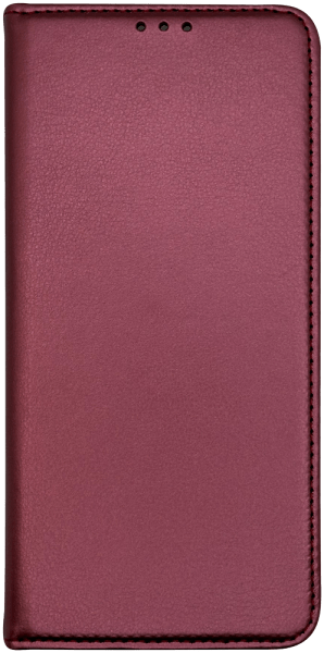 Samsung Galaxy A17 5G (SM-A176B) oldalra nyíló flipes bőrtok asztali tartó funkciós bordó