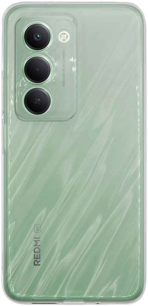 Xiaomi Redmi 15 szilikon tok közepesen ütésálló kameravédővel átlátszó