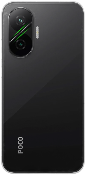 Xiaomi Xiaomi Poco F7 5G szilikon tok közepesen ütésálló kameravédővel átlátszó